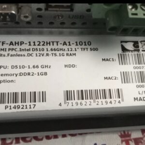 Aaeon Tf-Ahp-1122Htt-A1-1010 Hmi Superior Quality