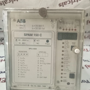 Abb Spam 150 C Relay Spam 150 C-Spcj4D34 Protection Relay Superior Quality