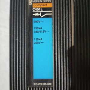 Merlin Gerin Compact C401L 320A Mccb 3 Pole Superior Quality Product