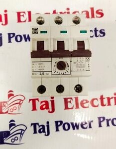 Ge Ms7-6,3/3P 4-6.3A Mcb 3Pole Circuit Breaker Superior Quality New Open Box