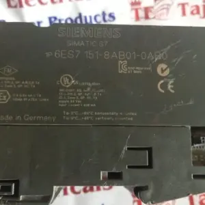 Siemens 6Es7 151-8Ab01-0Ab0 Plc (6Es7151-8Ab01-0Ab0) Damage Only Parts